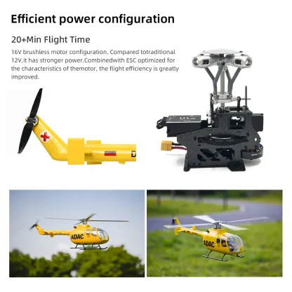 470 Size Scale GPS Heli Drone