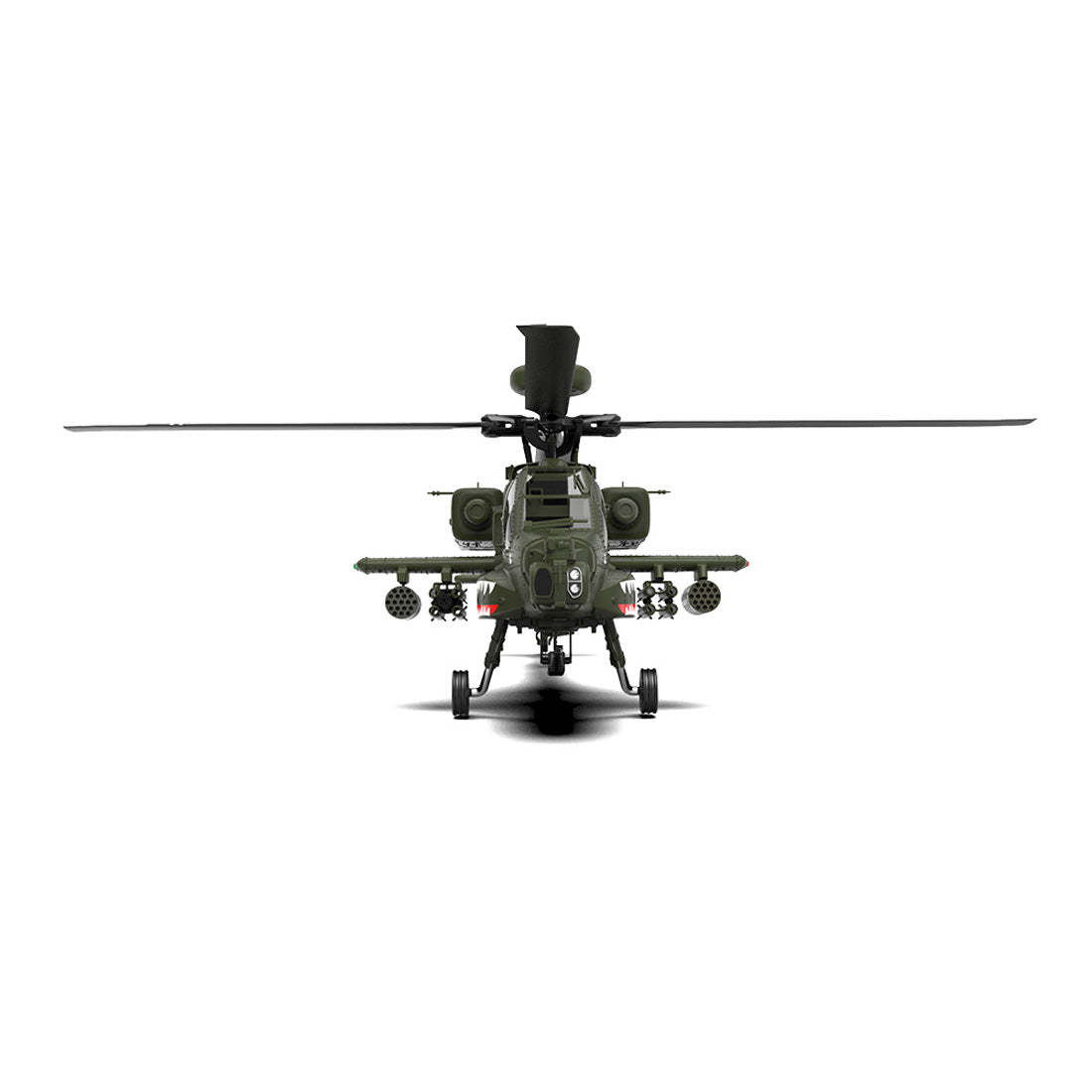 F11 AH-64 Apache RC Helicopter Model 1/32 Scale 2.4G 6CH