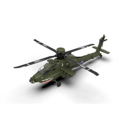 F11 AH-64 Apache RC Helicopter Model 1/32 Scale 2.4G 6CH