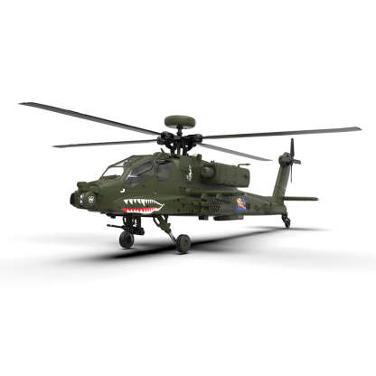 F11 AH-64 Apache RC Helicopter Model 1/32 Scale 2.4G 6CH