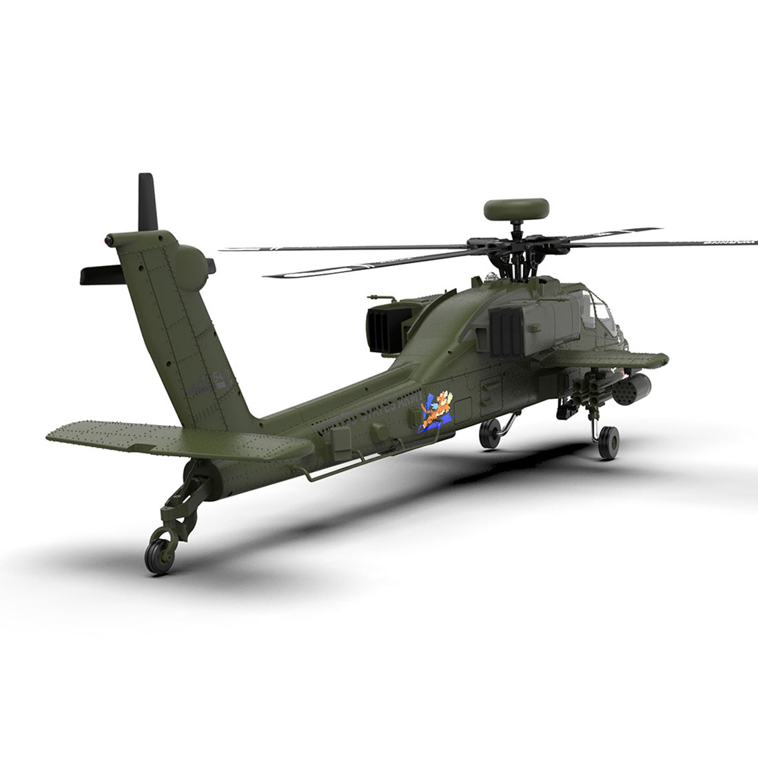 F11 AH-64 Apache RC Helicopter Model 1/32 Scale 2.4G 6CH