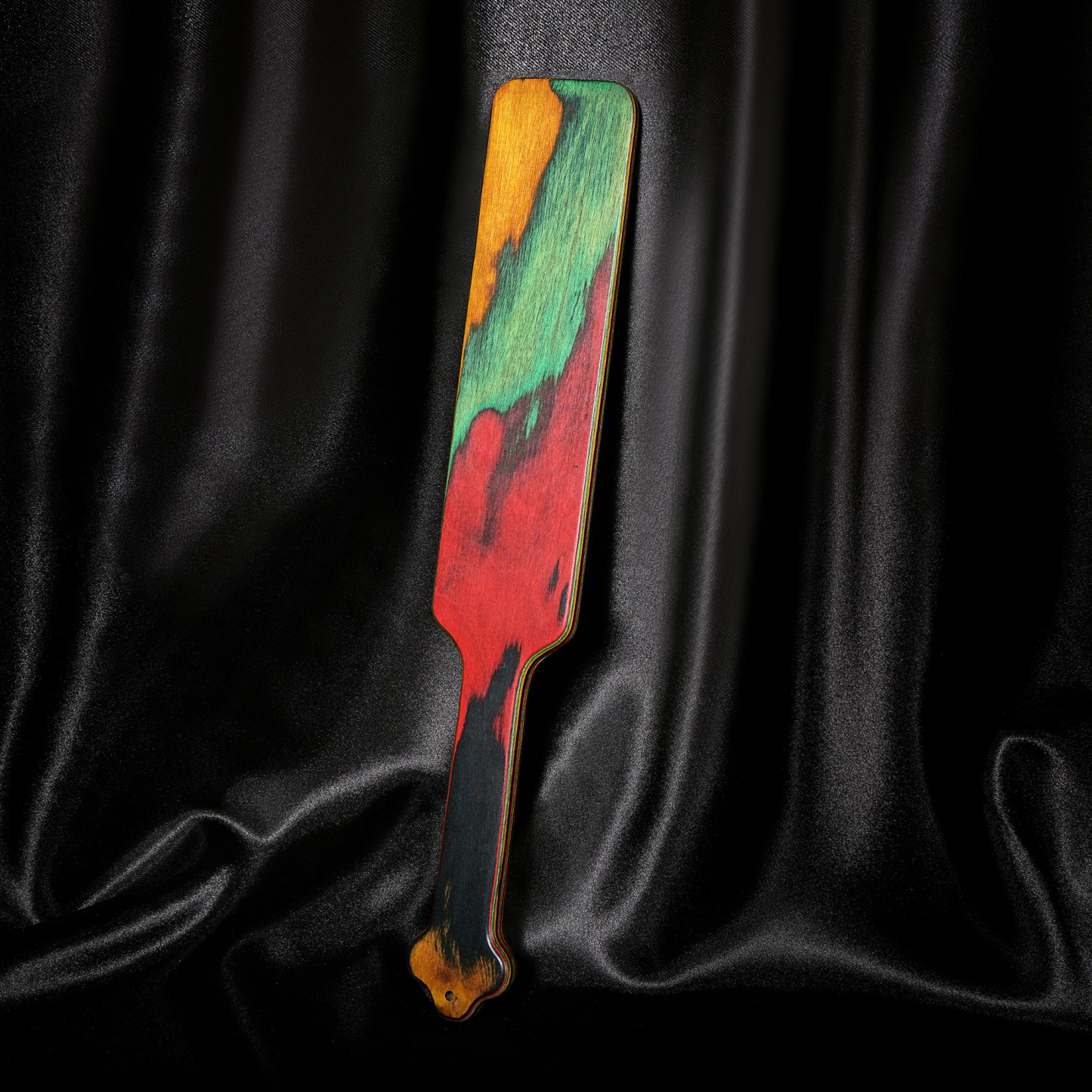 Colored wooden square clapper