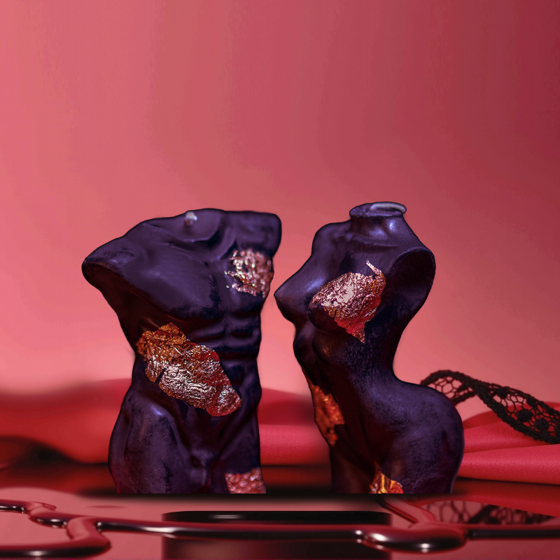 Sculpted Drip Candle