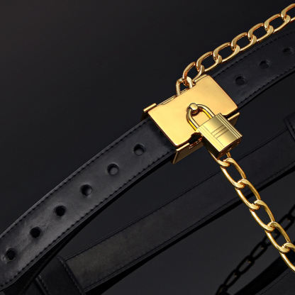 Women's chastity pants for bdsm