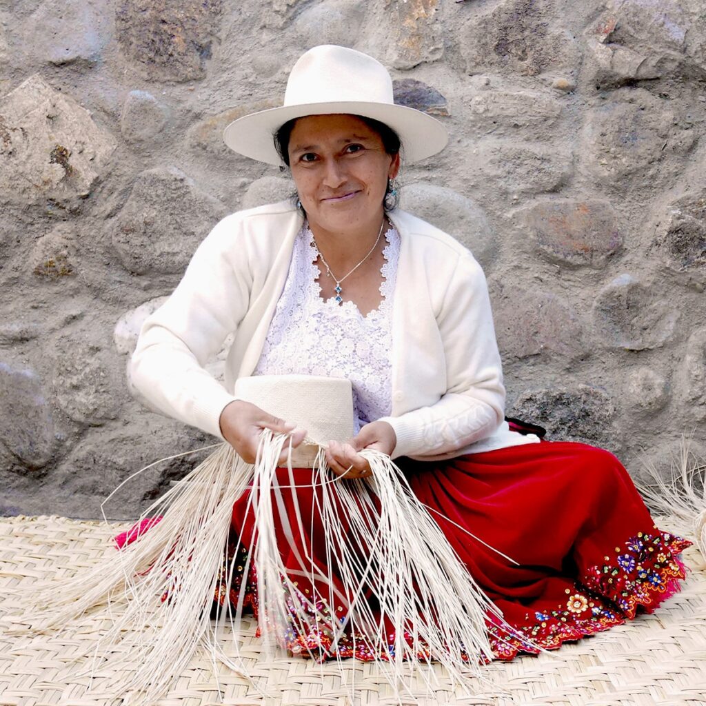 Classic Fedora – Fine Llano Weave