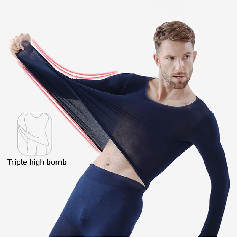 ComfyBearSeamless Elastic Thermal Intern Wear