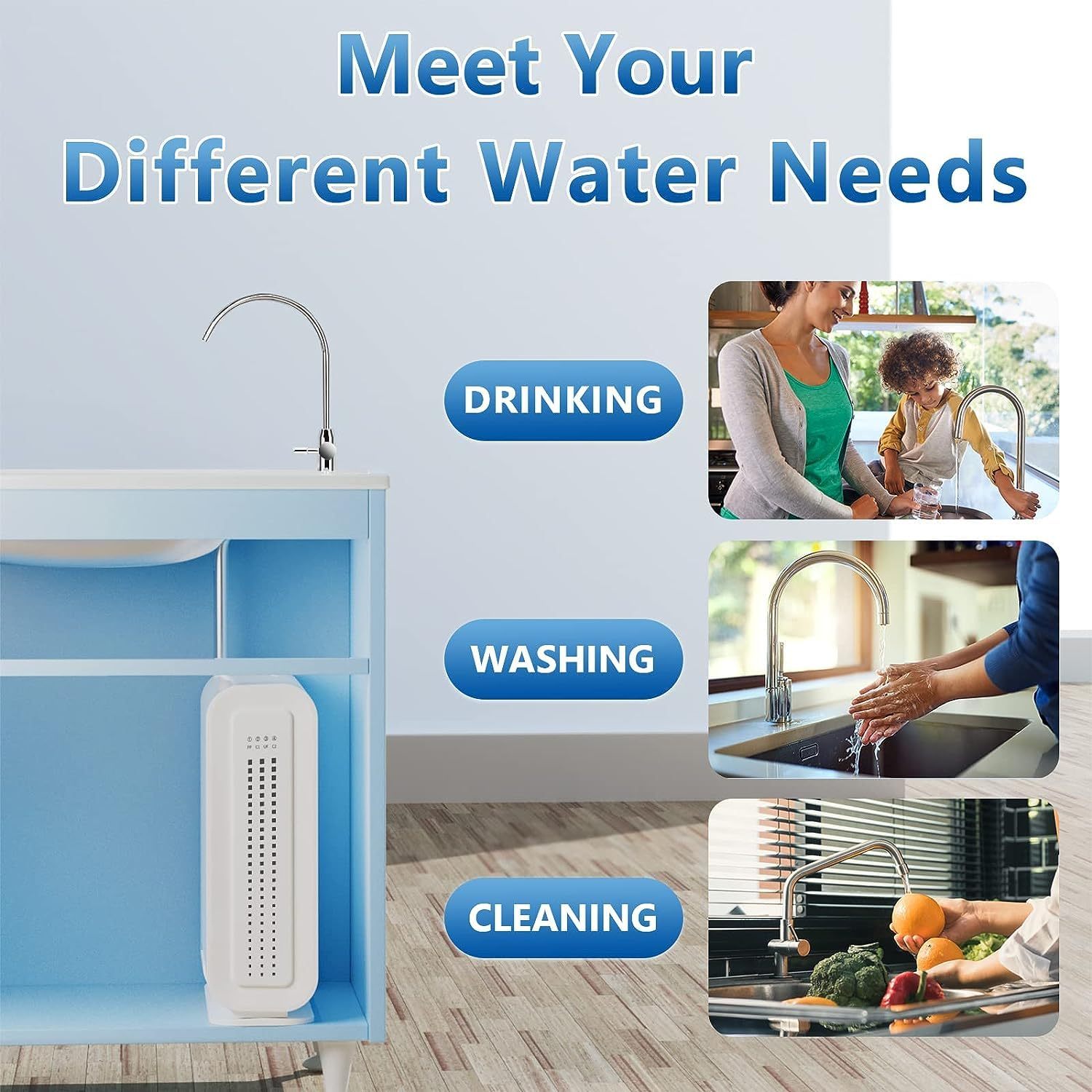 PP/CF/UF/C2 Replacement Filter for DF1 Ultra-Filtration Water Filter System