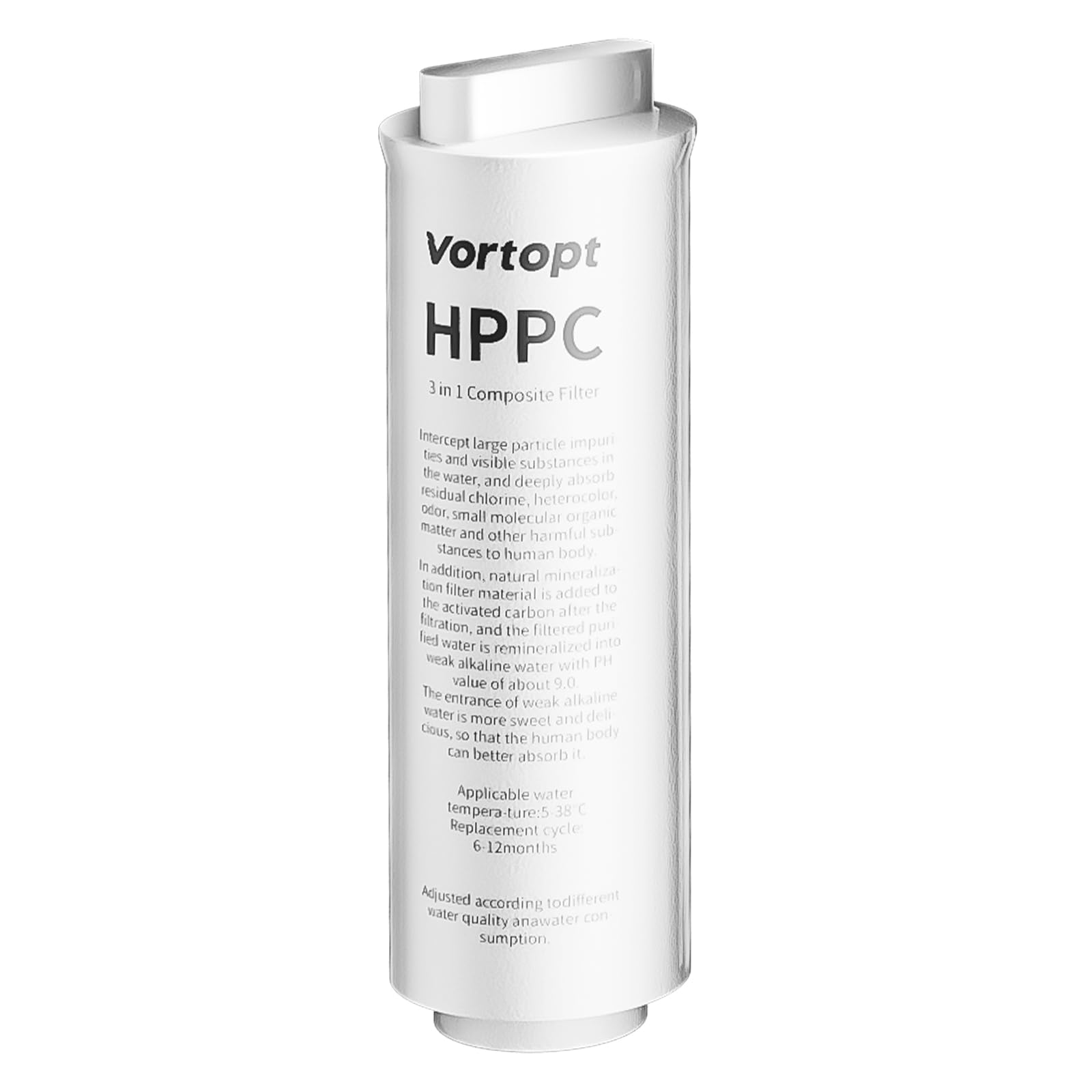 HPPC Replacement Filter Compatible with R1 Reverse Osmosis Water Filter System,Vortopt 