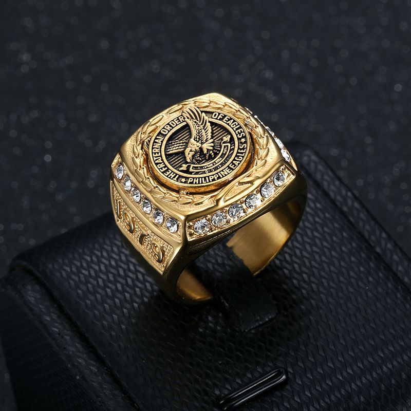 🔥 Last Day 49% OFF+ Extra 20% Off (Code: 20offnow) ,Only 5, Left,🎁 Buy 2 Free Golden Bracelet And Necklace+Gift Box 🔥 Eagle Ring
