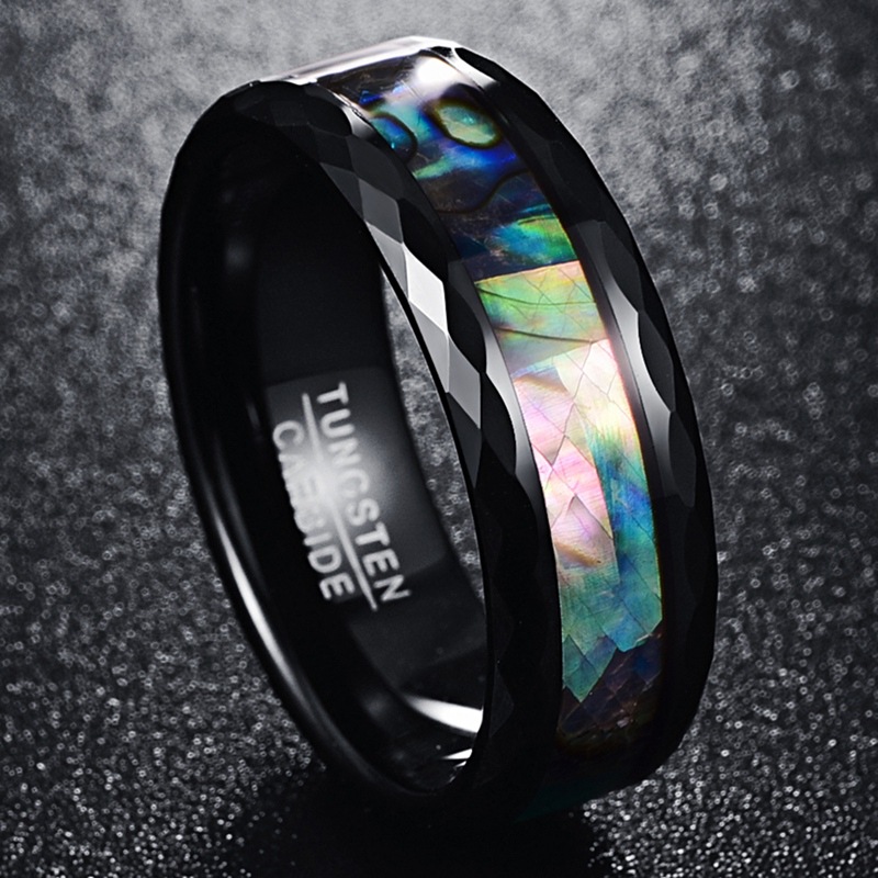 🔥 Last Day! Free Jewelry! 49% OFF,$10 Discount, 2nd 50% OFF🔥Tungsten Carbide Wedding Band Anniversary Birthday Gift 