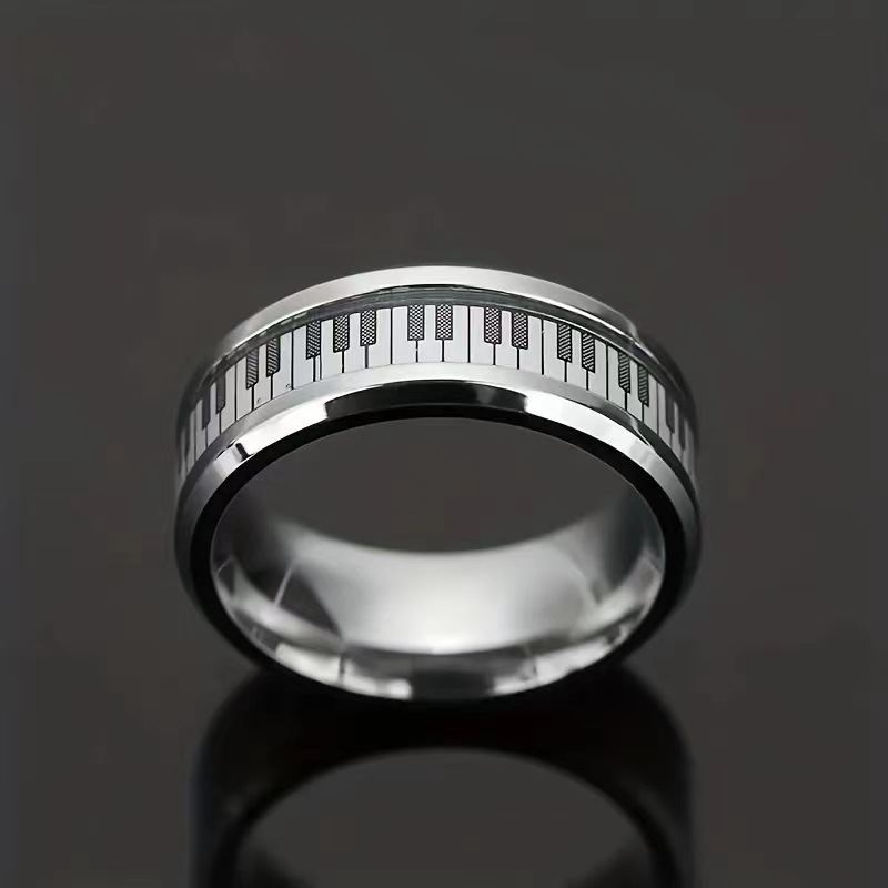 🔥 Last Day 49% OFF &Extra Buy 1 Take 1 (Code: b1f1now)🔥 Piano Stainless Steel Rings 