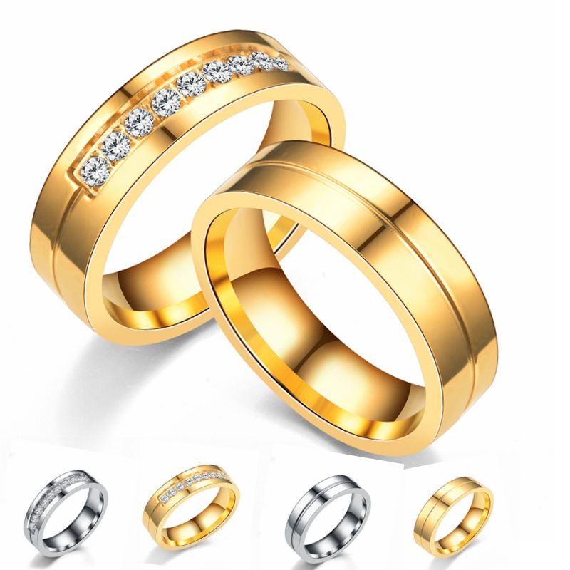🔥 Last Day 49% OFF &Extra Buy 1 Take 1 (Code: b1f1now)🔥Golden Couple Rings 