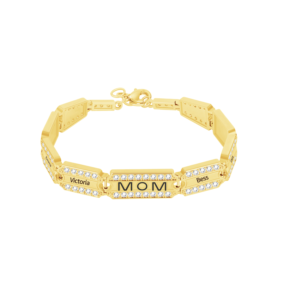 Custom Name Diamond Bracelet