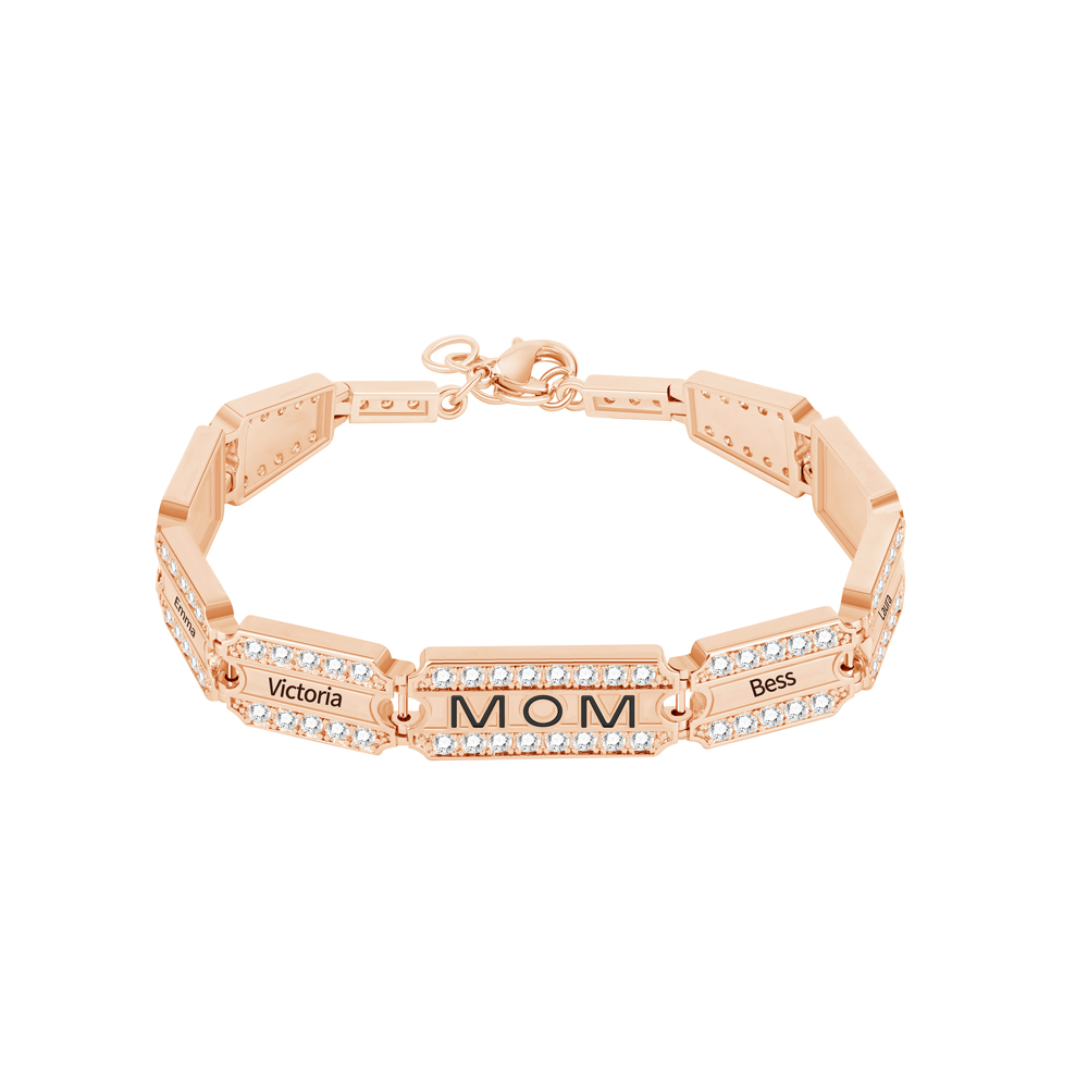 Custom Name Diamond Bracelet