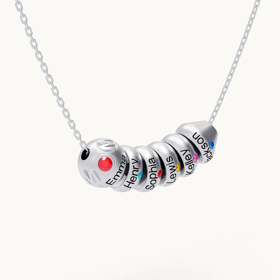 Mother's day gift Caterpillar Necklace
