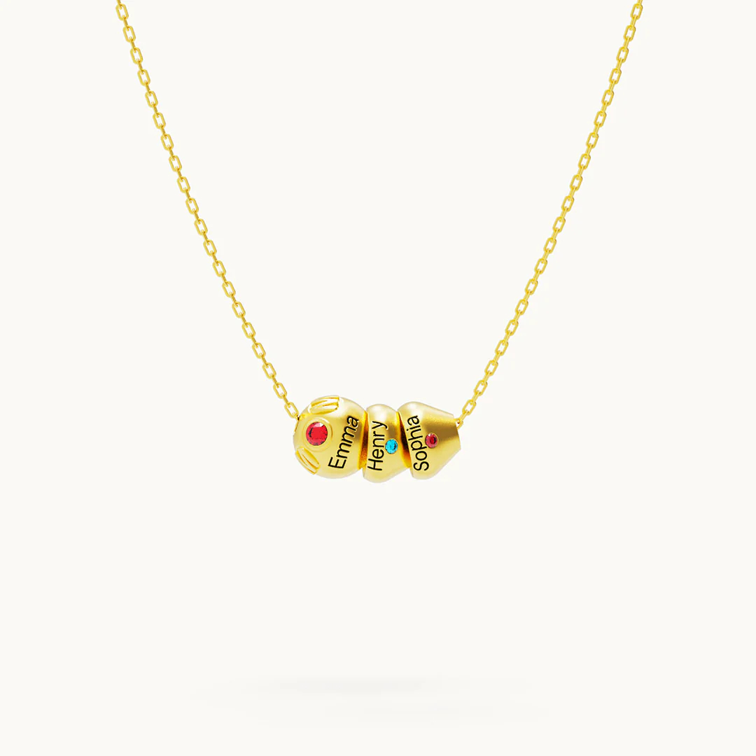 Mother's day gift Caterpillar Necklace