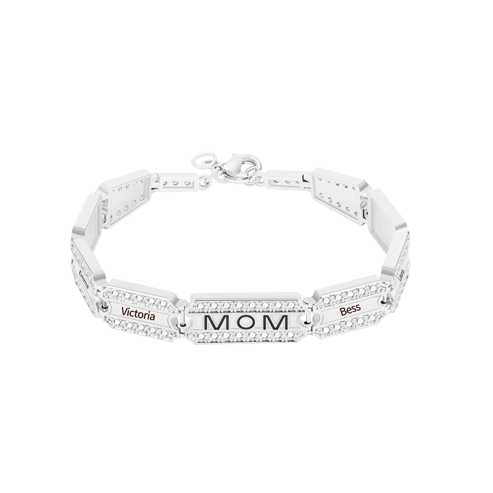 Custom Name Diamond Bracelet
