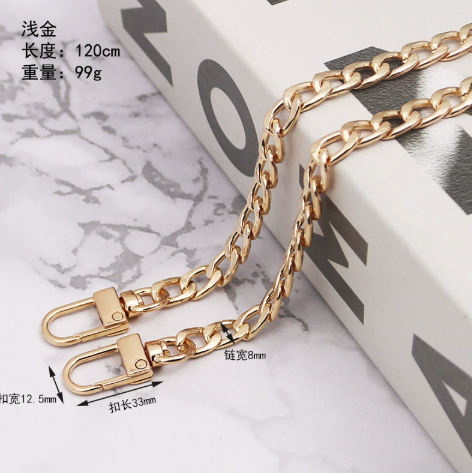 Crossbody Chain Strap for Mini Bags/Purses