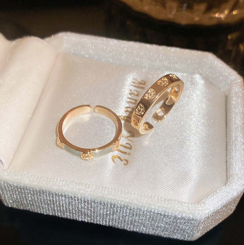 Matching Bands Ring Set