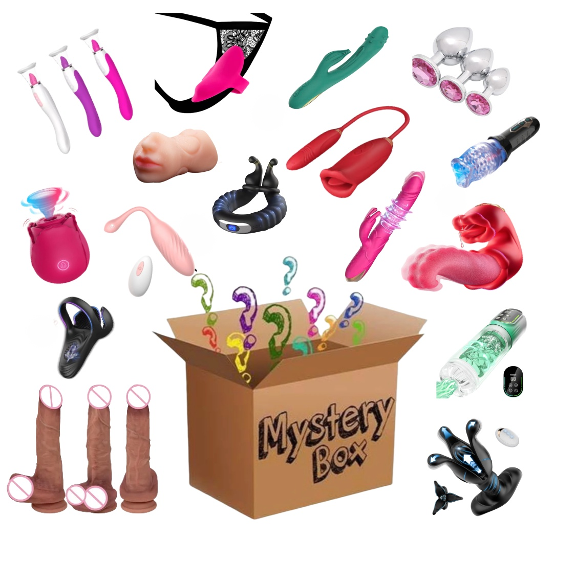 Adult Toys Lucky Mystery Box, Sex Toys Mystery Box