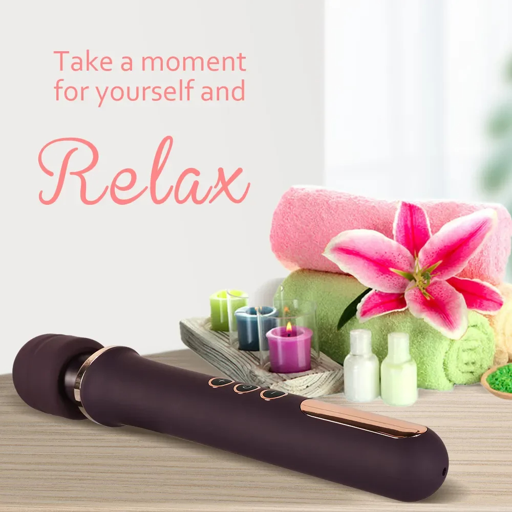 Huge Magic Handheld Massager Wand Clitoris Stimulation for Women 