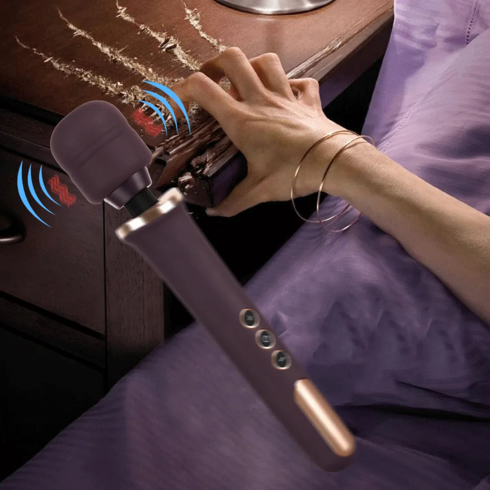 Huge Magic Handheld Massager Wand Clitoris Stimulation for Women 