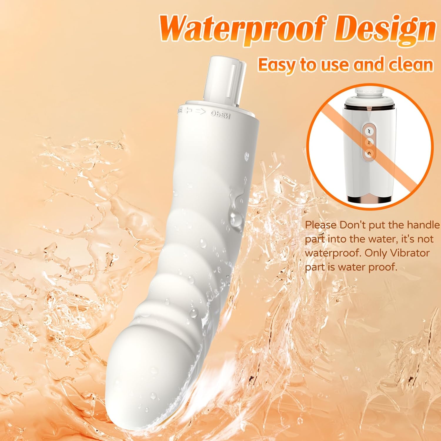 Sex Machine Thrusting Dildo Vibrator Adult Sex Toys for Women Men G Spot Clitoral Anal Play