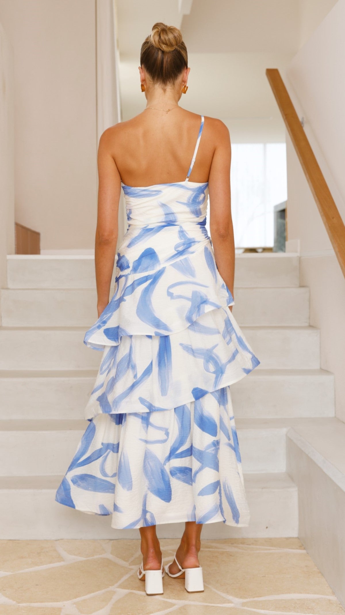 Nalani Maxi Dress - Blue Print