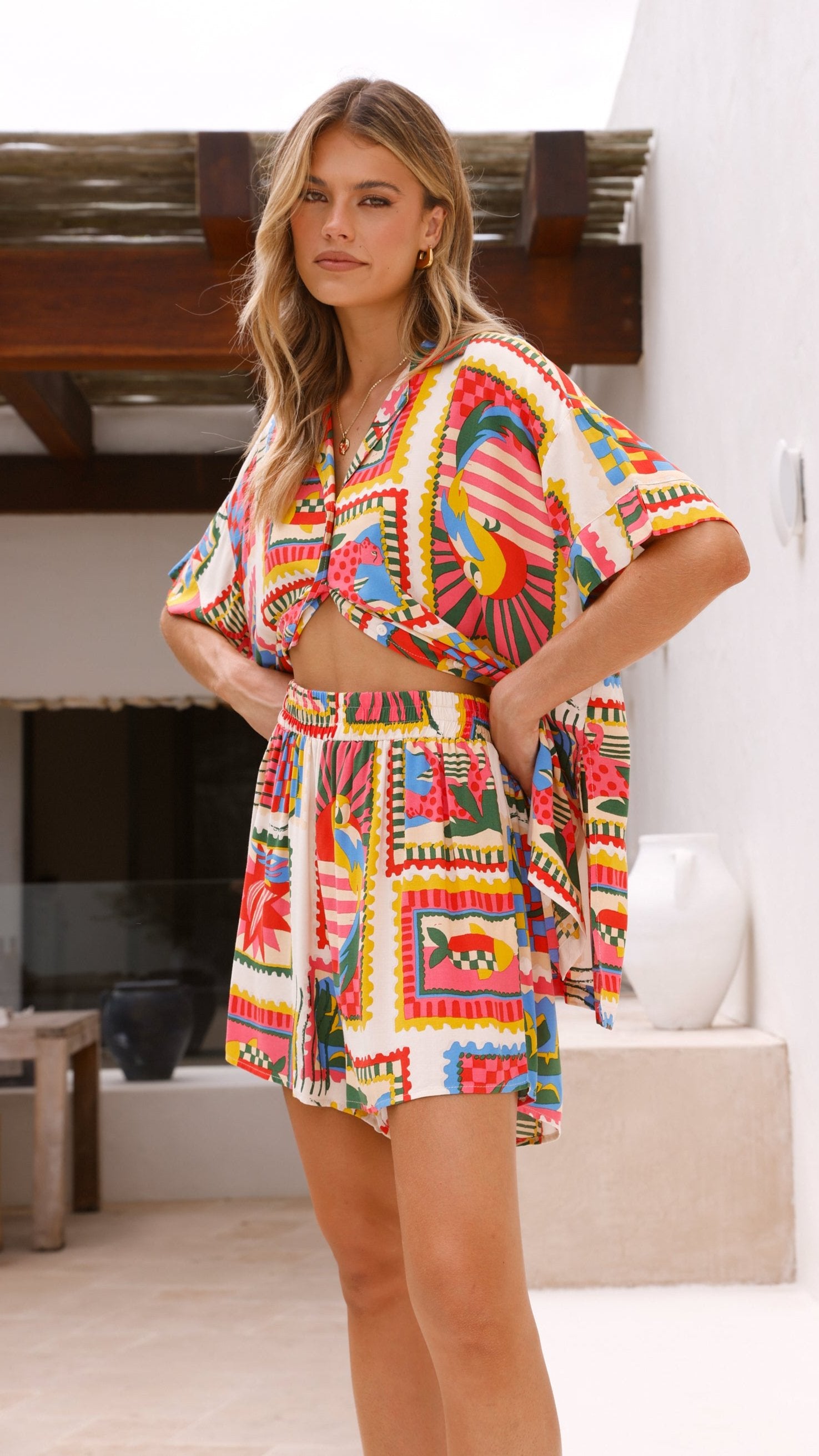 Lelani Set - Tropical Print