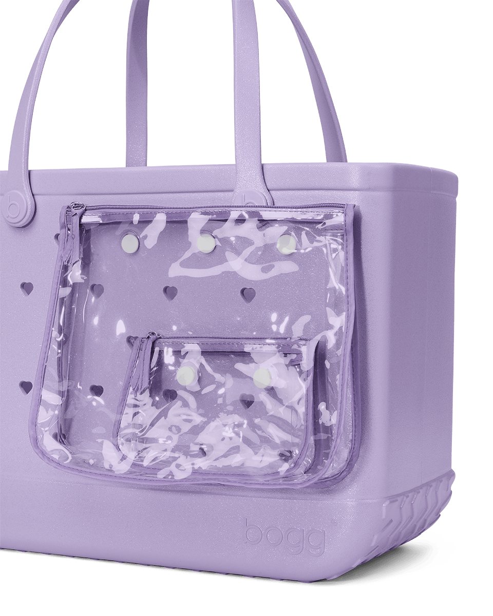 Original Bogg Bag - Heart Shimmer Lilac