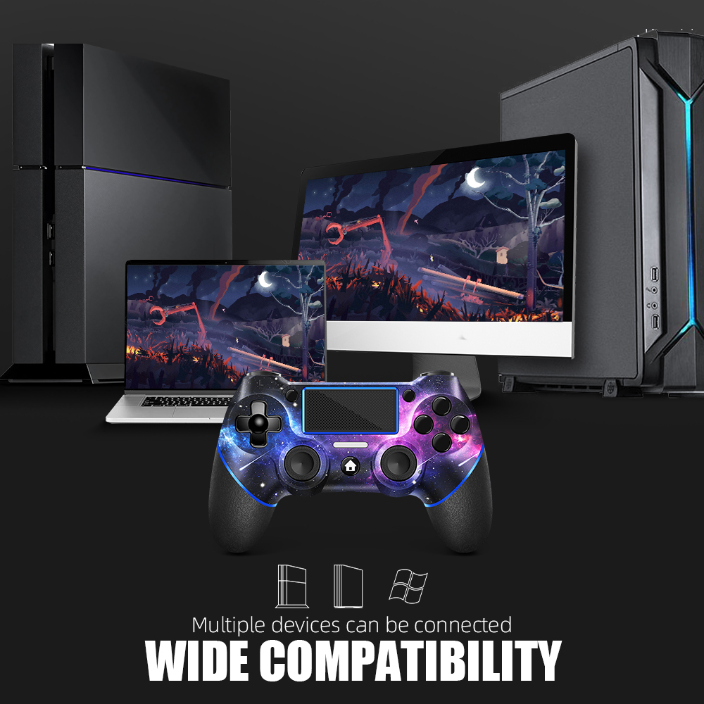 AceGamer galaxy Wireless Controller for PS4
