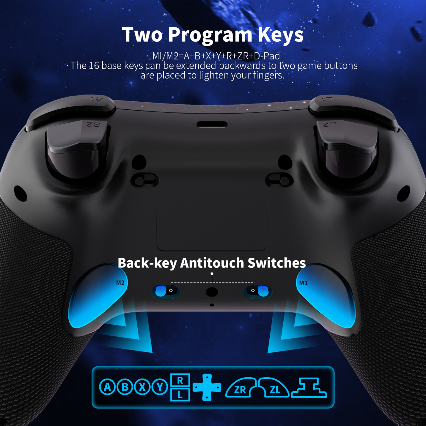 AceGamer Aurora Wireless Game Controller