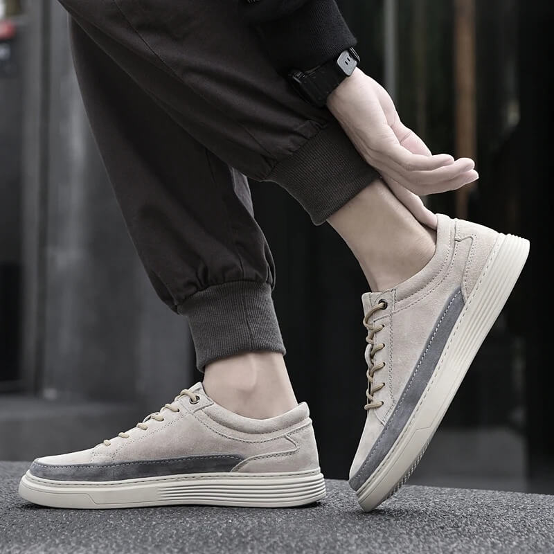 Versatile Style Suede Men's Sneakers