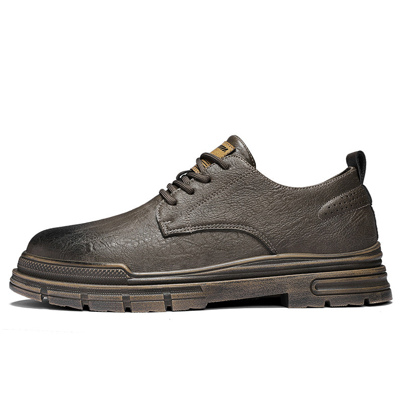 British style low boots for men