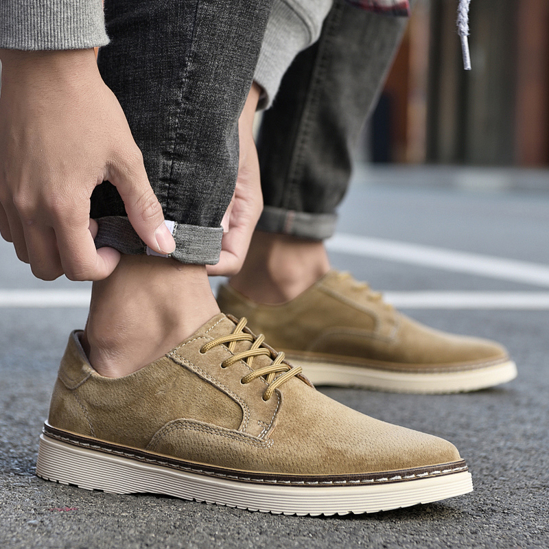 Men Casual Shoes Men Moccasins Men Suede Loafers Designer Fashion Sneakers Business Formal Shoes