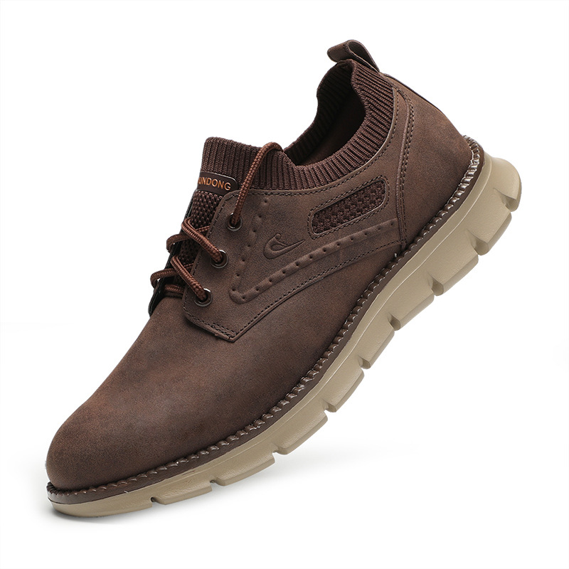 Men's British Brock Leather Shoes