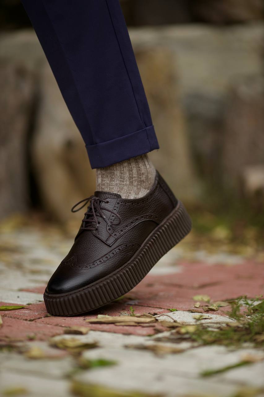 Leather Brown Shoes