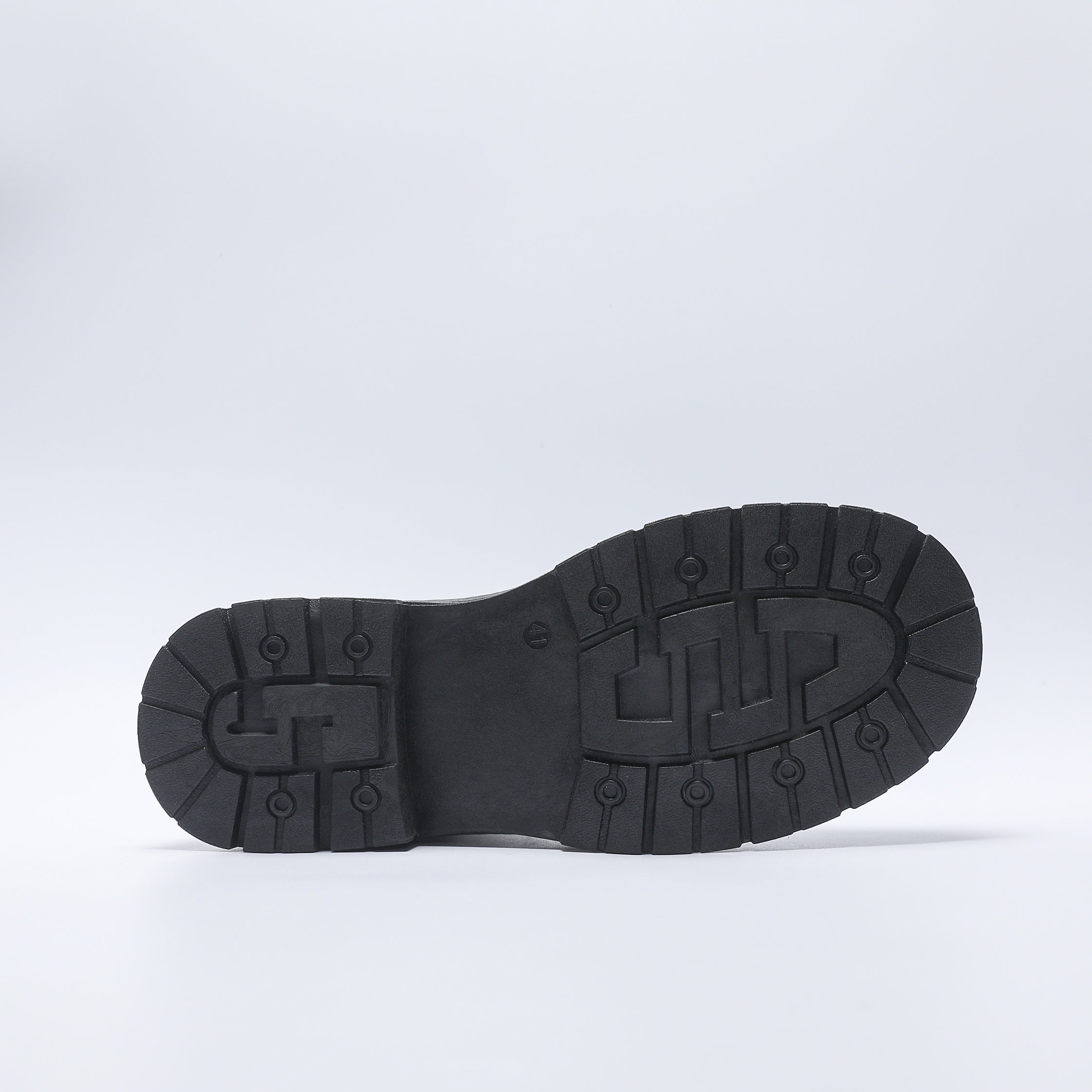 Sturdy leather lace-up boots