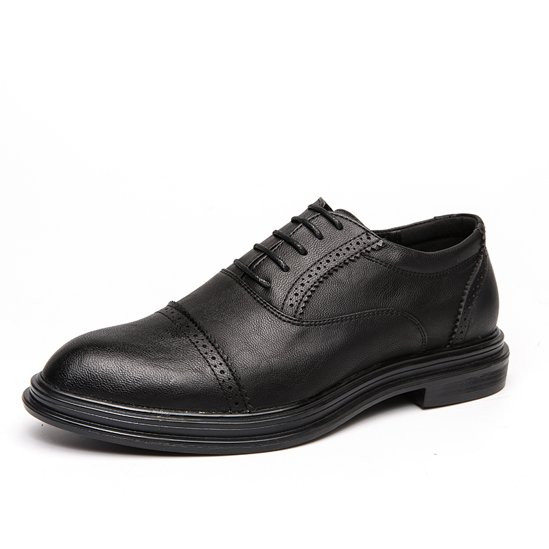 Summer Breathable Leather Shoes