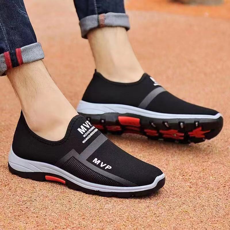 Men Shoes Lightweight Sneakers Men Fashion Casual Walking Shoes Breathable Slip