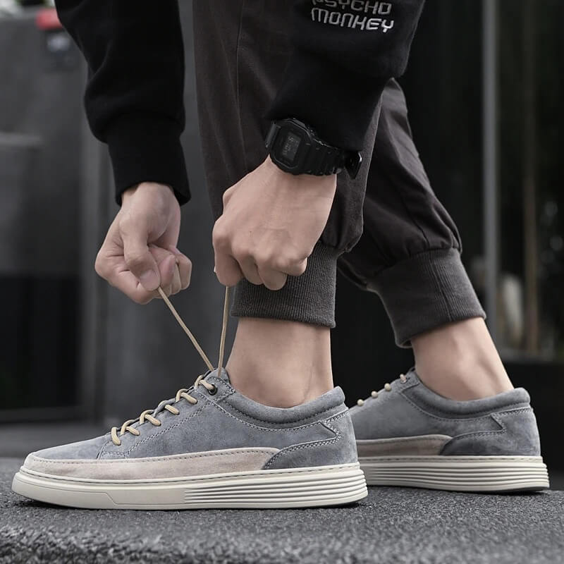 Versatile Style Suede Men's Sneakers