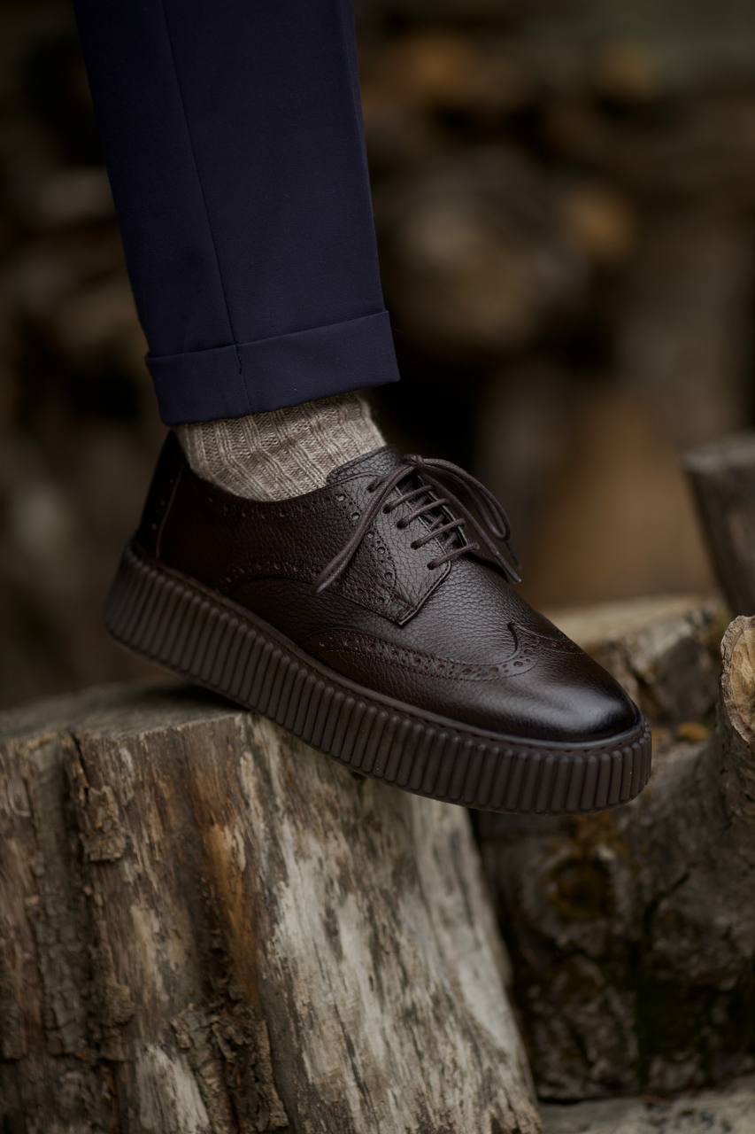 Leather Brown Shoes