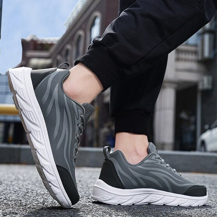 Men's Comfortable Orthopedic Athletic Sneakers With Arch Support And Shock Absorption