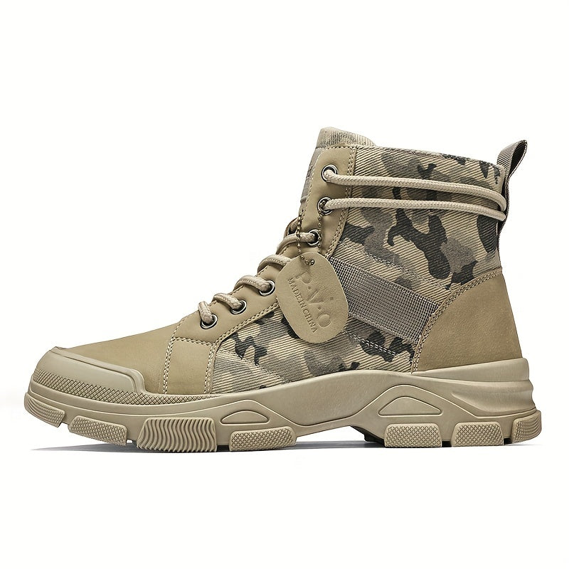 Tactical camouflage lace-up shoes