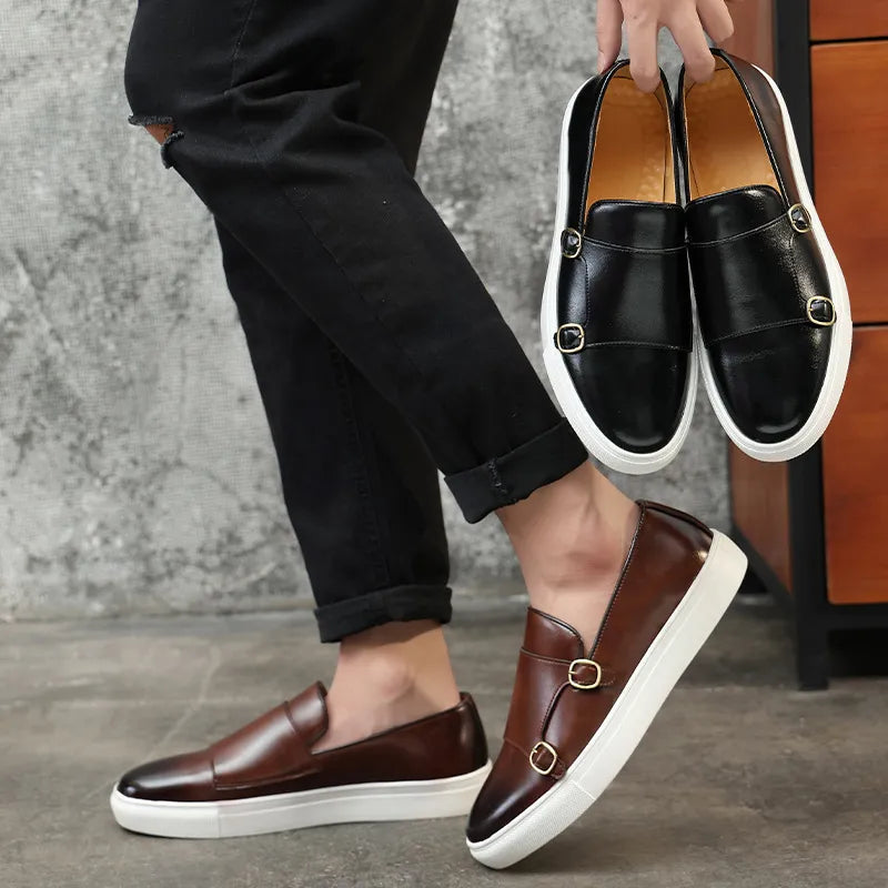 High-quality leather Loafers