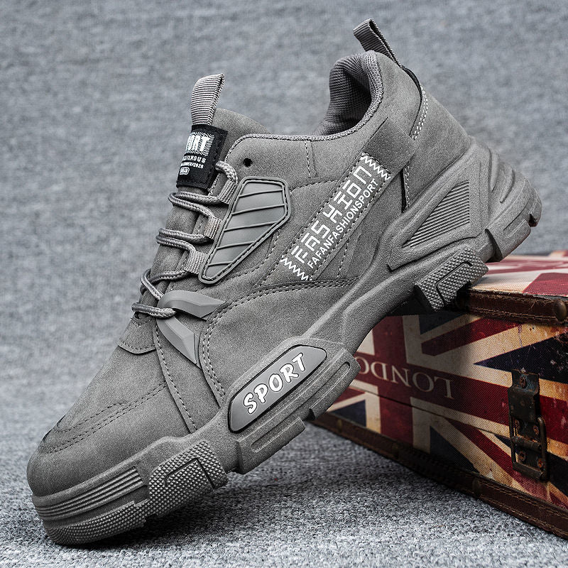 Platform Sneakers for Men Breathable Casual Walking Sports