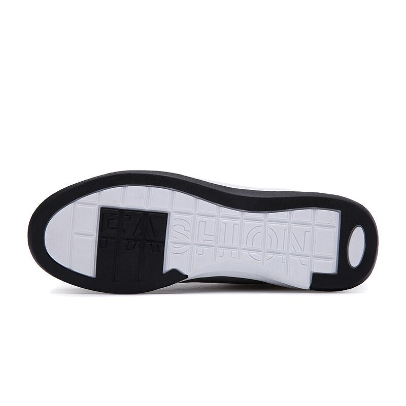 Men New Lace-Up Microfiber Leather Tenis Casual Shoes