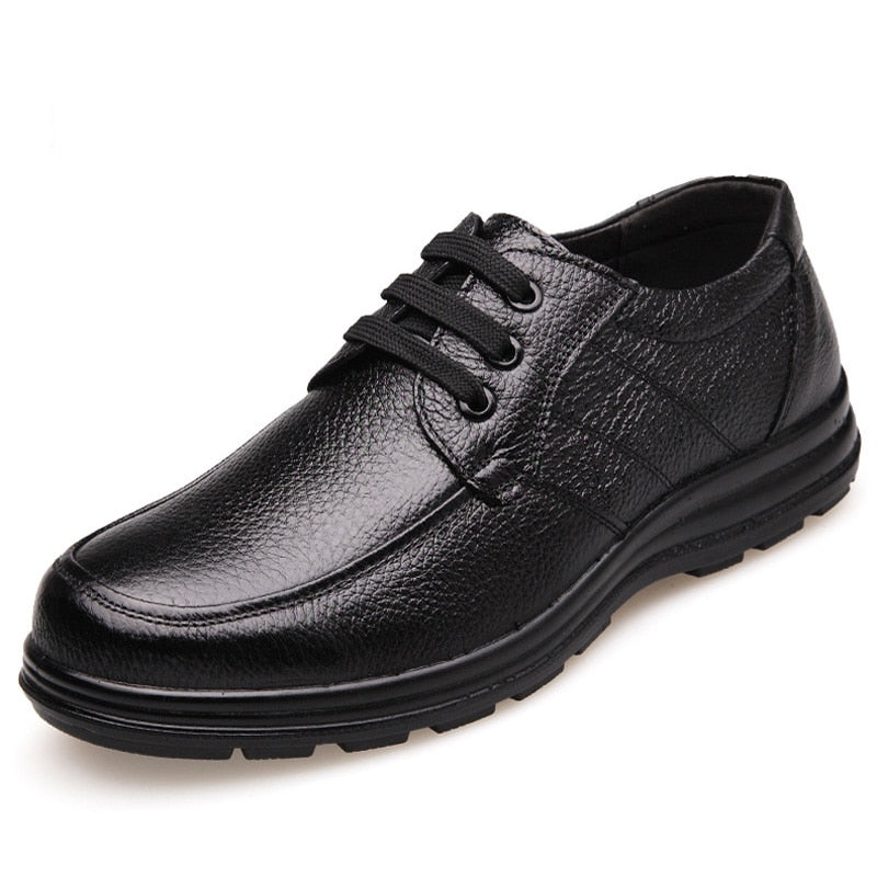 Genuine Leather Shoes Men Flats Fashion Men Casual Shoes