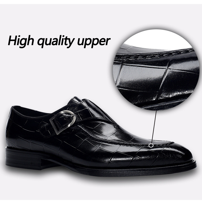 New Design Men's Dress Shoes High-quality Men Leather Shoes Luxury Nobility Men's Formal Shoes Business Male Shoes