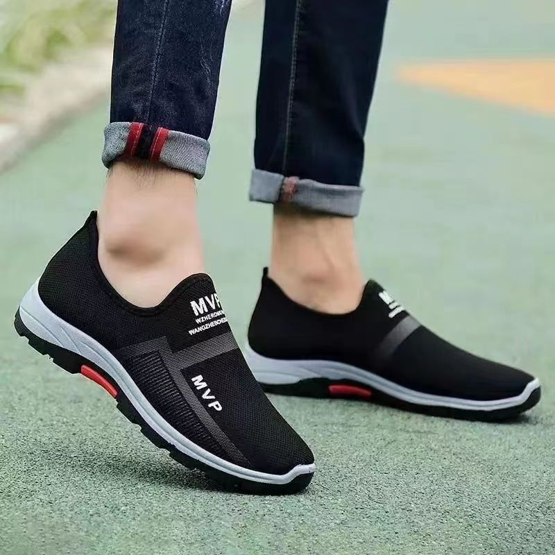 Men Shoes Lightweight Sneakers Men Fashion Casual Walking Shoes Breathable Slip